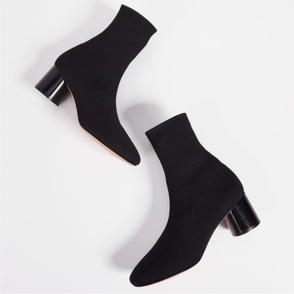 Vince Shoes - Brand New Vince Tasha Knit Sock Booties, Black, 10, $250